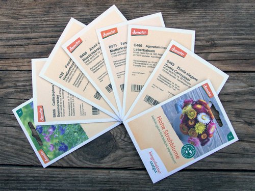 Saatgutset Zauberhafter Blütengarten